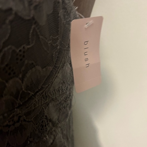 Blush Sweetest Sin chemise gray medium lingerie - Picture 4 of 6